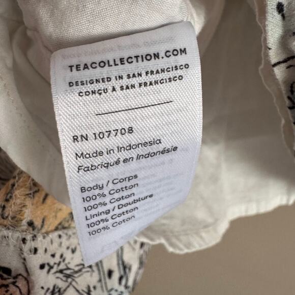 Tea Collection Kenya Collection Safari Zoo Animal Print Dress 2T Toddler Girl - Picture 3 of 5